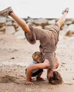 Bébé maman photographe