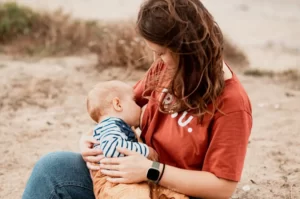 Séance photo allaitement