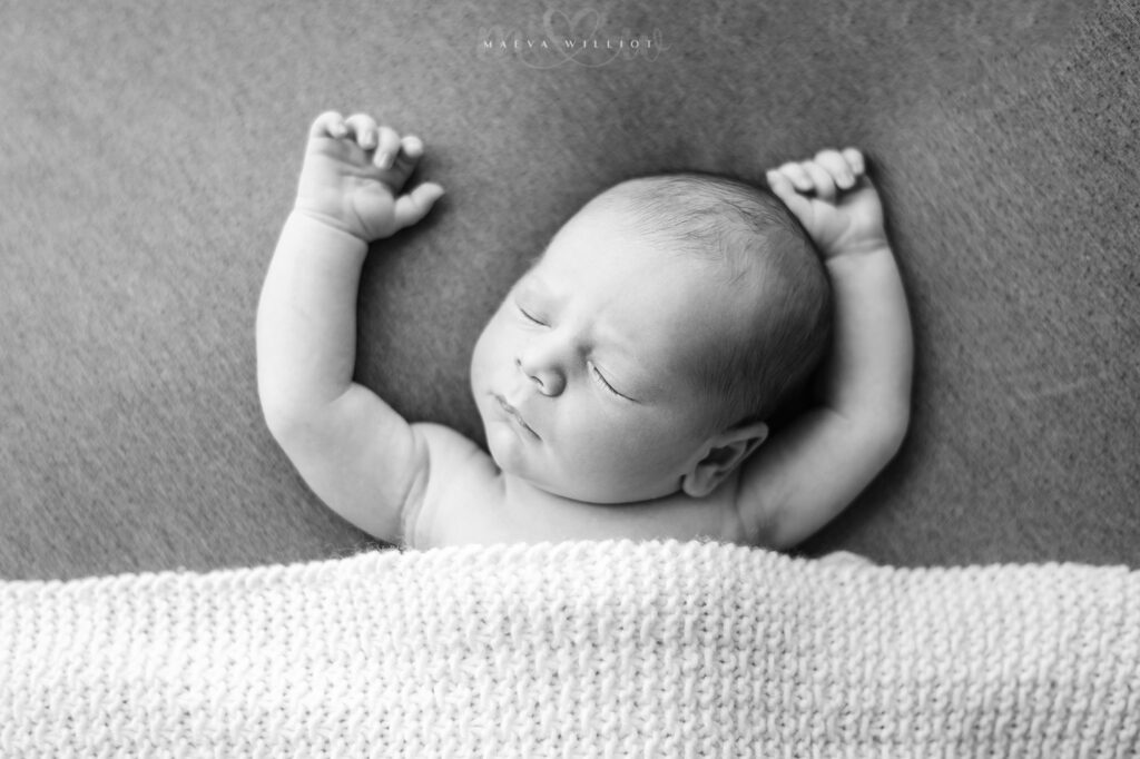 Séance photo bébé studio