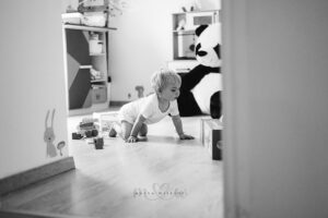 Séance photo bébé cocooning