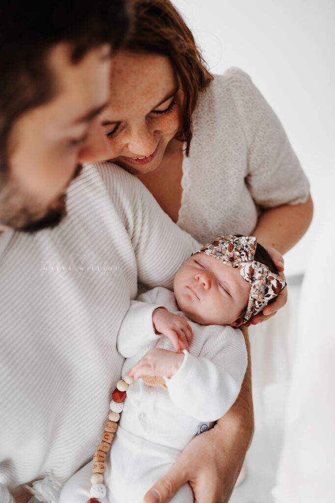 Shooting photo bébé parents