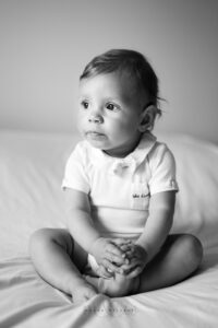 Shooting photo noir et blanc enfant