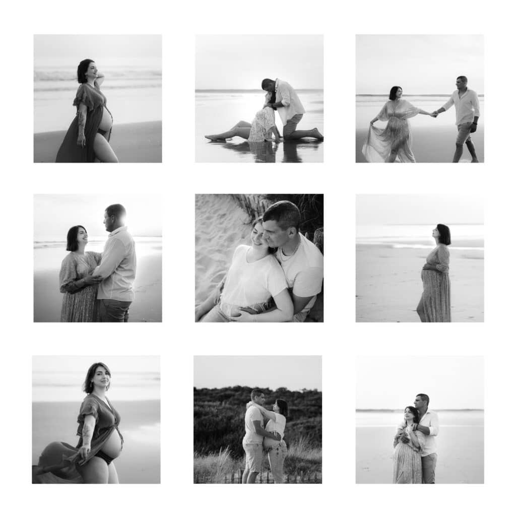 photographe grossesse la tranche sur mer