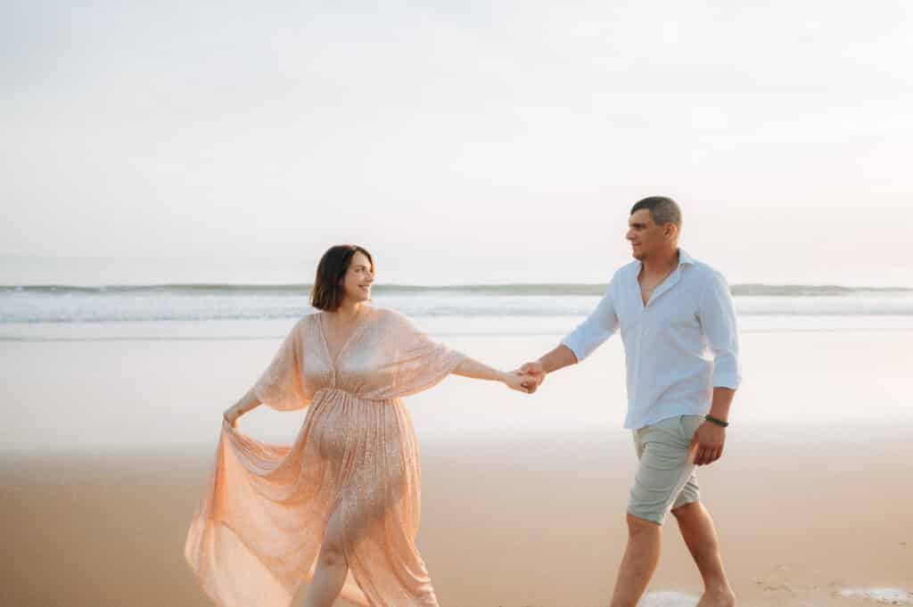 photographe grossesse la tranche sur mer